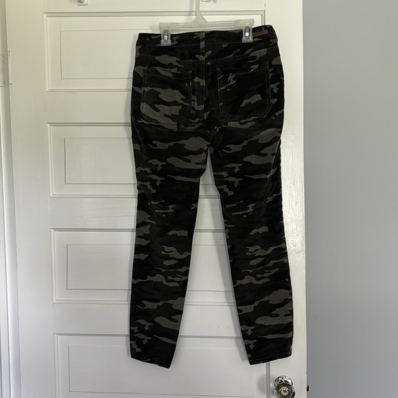 Pilcro and the Letterpress Camo Corduroy High Rise Skinny - Picture 5 of 6